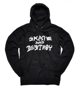 Trasher Hoodie Skate and Destroy L